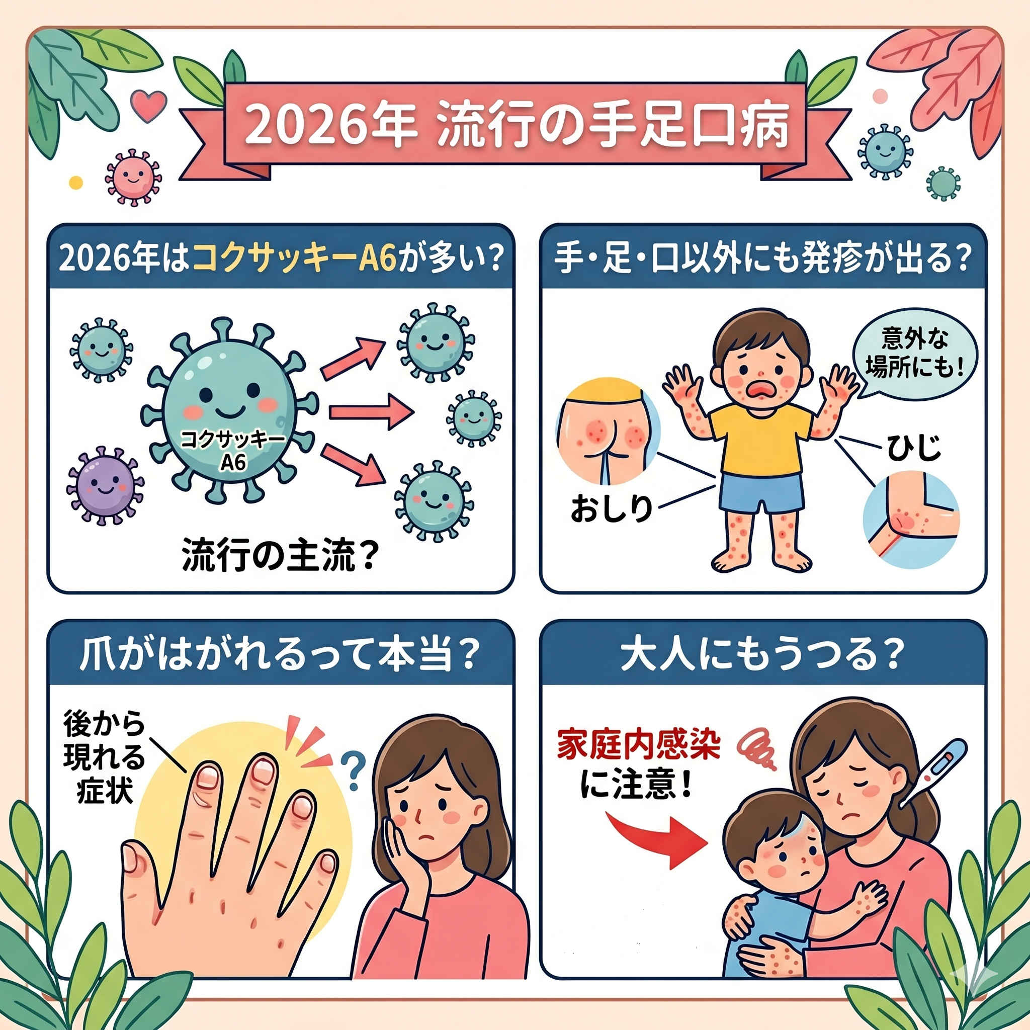 こどもの手足口病